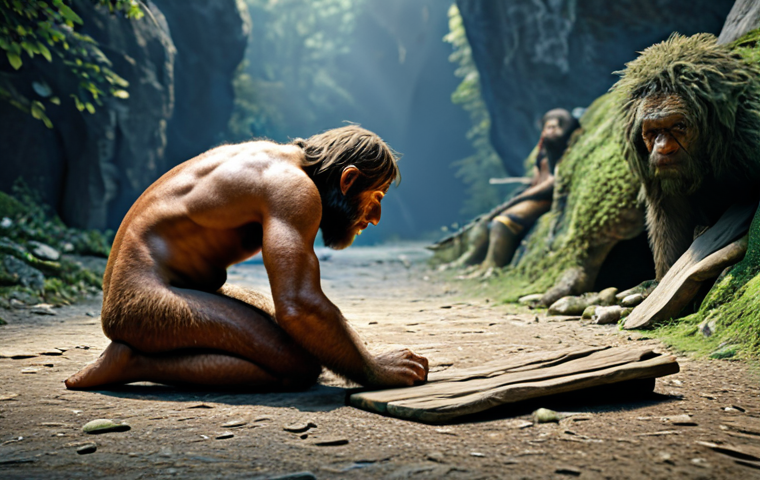 Prompt 1: Neanderthal Daily Life**